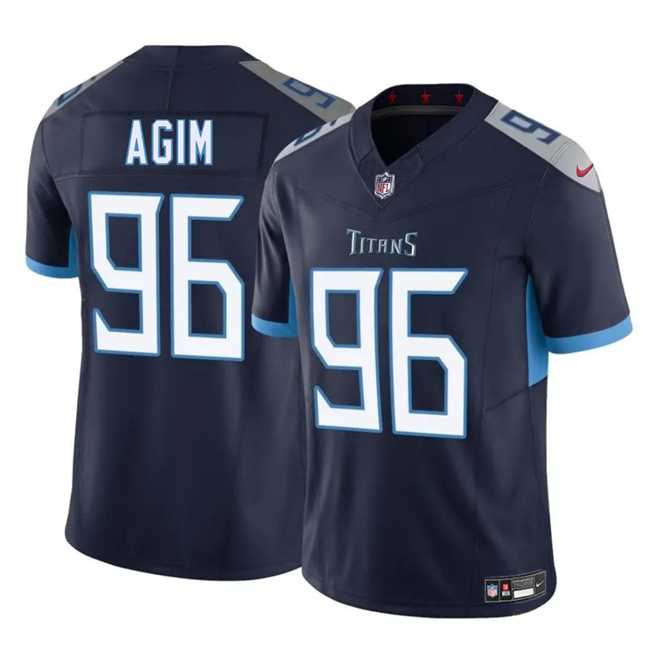 Men & Women & Youth Tennessee Titans #96 McTelvin Agim Navy 2025 F.U.S.E. Vapor Limited Stitched Jersey,We sell and wholesale Men & Women & Youth Tennessee Titans #96 McTelvin Agim Navy 2025 F.U.S.E. Vapor Limited Stitched Jersey on line form chian!